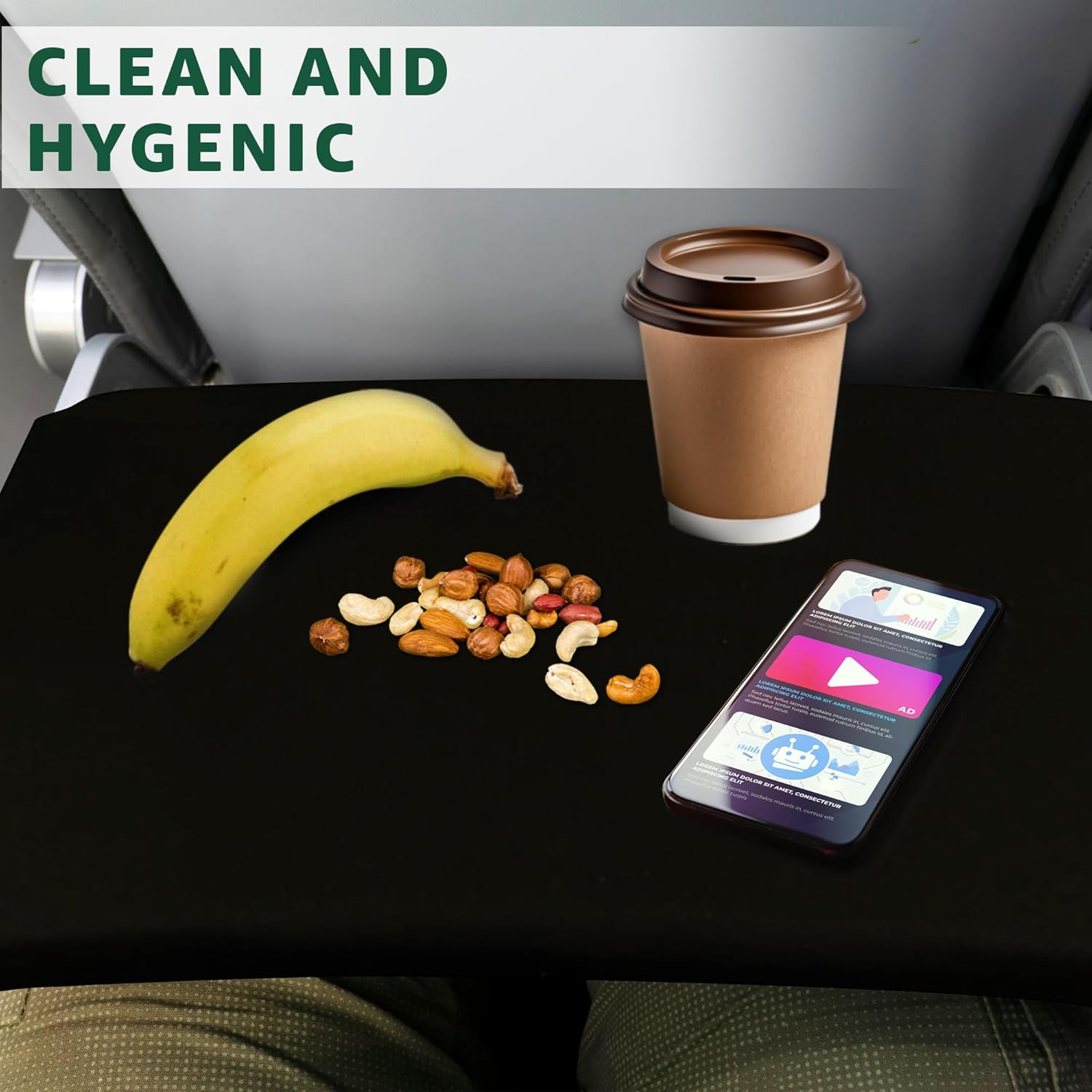Airplane Pockets - Airplane Accessories - Plane Travel Essentials - Travel Organizer - Seat Storage Organizer - Air Travel Essentials - Seatback Organizer - International Travel Accessories Must-Haves - Image 6
