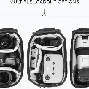 Peak Design Camera Cube V2, Small, Custom Organization and Protection, Weatherproof Shell with Foam Sub-Lining, FlexFold Dividers, Camera Bag Insert Compatible Travel & Outdoor Bags
