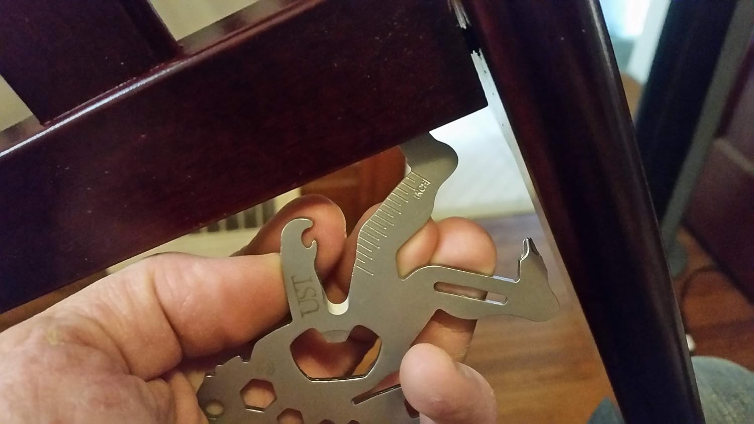 UST Tool-a-Long Multi-Tool Carabiners with Durable, Compact Stainless Steel Construction for Hiking, Kayaking, Camping, Travel and Outdoor Survival - Image 4