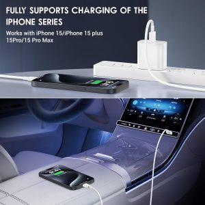 4 Pack USB C Fast Charging Cable 3FT For iPhone 17 16 15/17 16 15 Pro/16 15 Pro max/16 15 Plus,USB A to USB C Car Carplay Cord compatible Samsung Galaxy S25 S24, iPad Pro 12.9/11,Air 5th/4th Gen