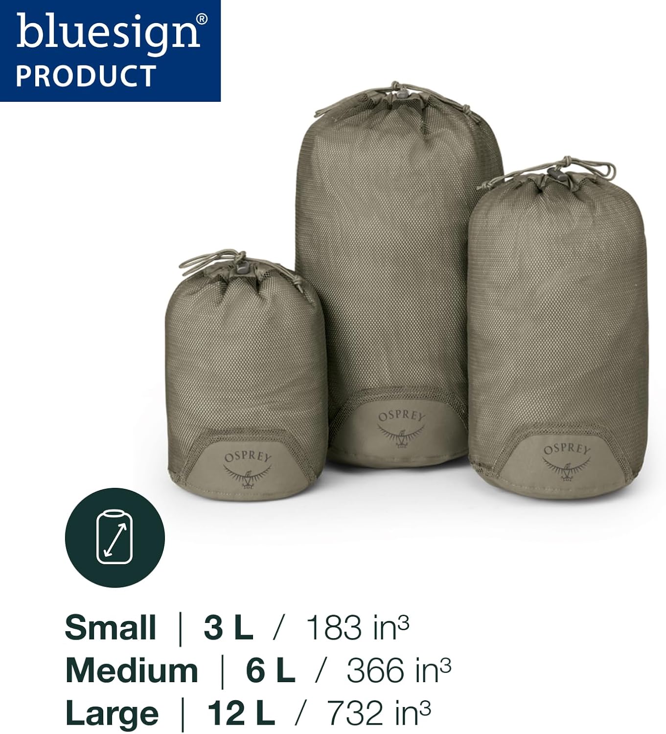 Osprey Daylite Mesh Packing Sack Set - Image 2