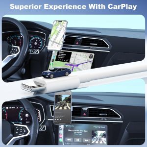 Car Carplay Cable for iPhone 17 Pro Max/Air/16/15 Pro Max/Plus/16e Cables,2Pack USB A to USB C for iPhone USB C Cord,USB C Cable for iPad Pro/iPad Air Android Charger Cord Type-C Charging Cable 3FT