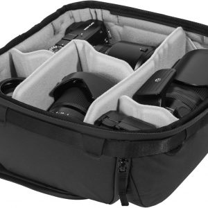 Peak Design Camera Cube V2, Medium, Custom Organization and Protection, Weatherproof Shell with Foam Sub-Lining, FlexFold Dividers Included, Camera Bag Insert Compatible Travel Bags