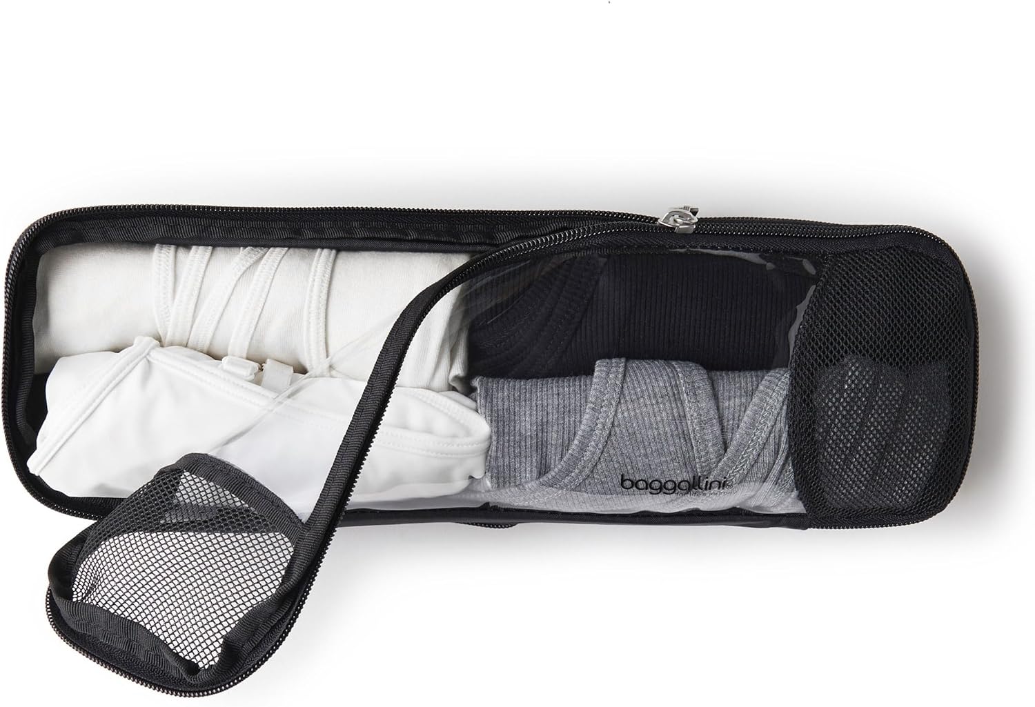 Baggallini Long Compression Cube - Lightweight Compression Packing Cube for Travel - Image 6