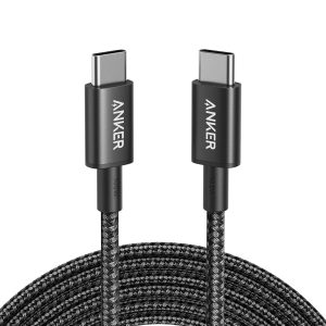 Anker USB C to USB C Cable, Type-C Charging Cord Fast Charge(10FT,100W), for iPhone 17/17 pro, MacBook and More(Black)