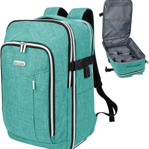 Personal Item Travel Carry On Luggage Backpack for Women Men Flight Approved Casual Weekender Laptop Bag for College Business Outdoors Hiking Water Resistant Lightweight Daypack with USB Charging Port