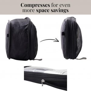 Baggallini Long Compression Cube – Lightweight Compression Packing Cube for Travel