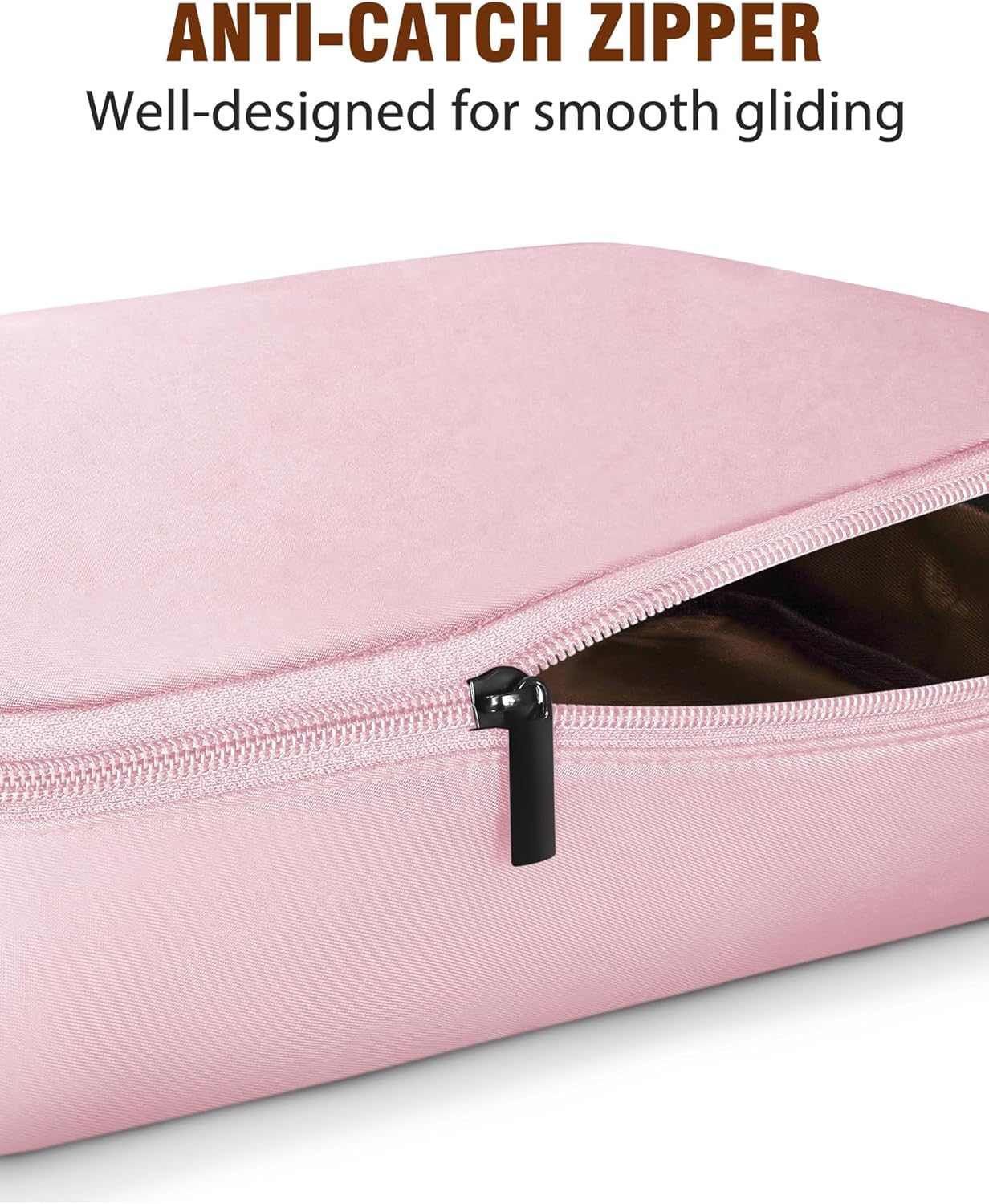 4 Set Packing Cubes, Suitcase Organizer Bags for Clothing, Toiletry, Shoe and Underwear, Durable Carry On Luggage Organizers with Zipper, Travel Essentials Accessories for Women and Men - Image 6