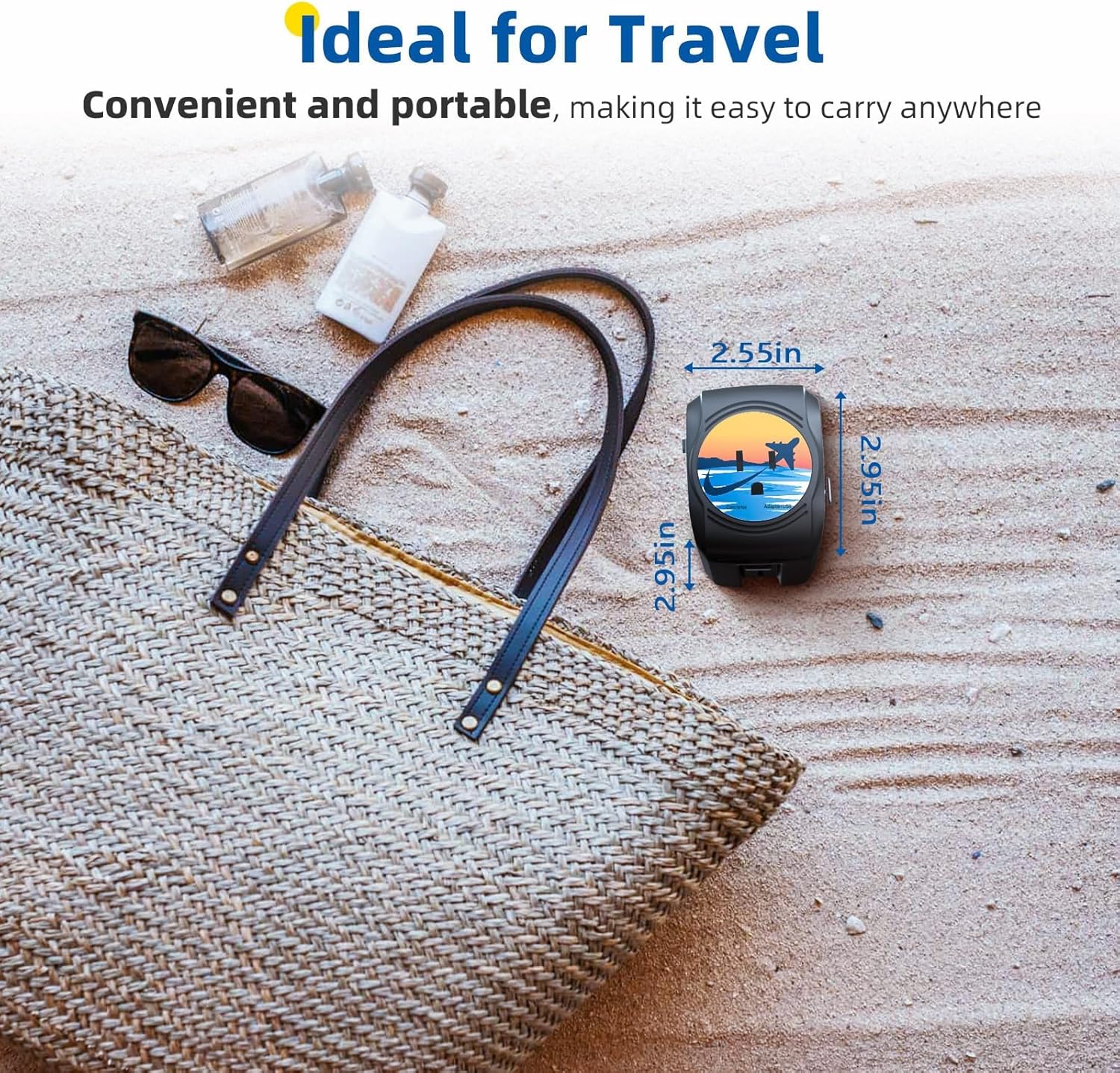 FUNPRO Travel Voltage Converter, 2000W Step Down 220v to 110v Power Converter for Hair Dryer, Power Converter for Hair Dryer/straighteners, 2 USB Ports & 4 Adapter Plugs for EU Over 210 Countries - Image 7