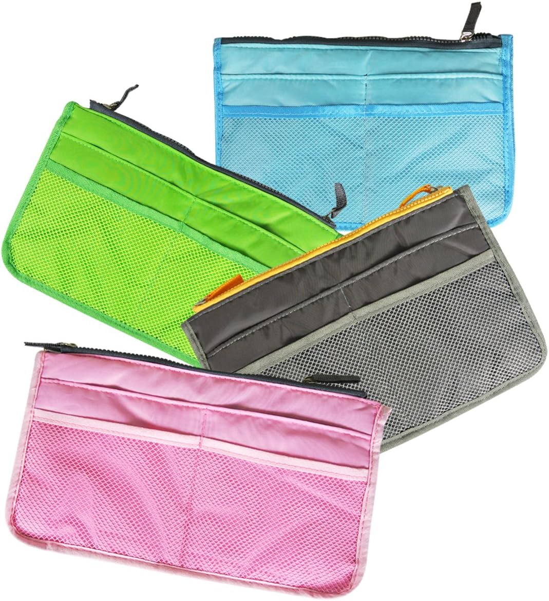 Wrapables® Unisex Bag Insert Organizer, Travel Bag Organizer (Pink) - Image 6