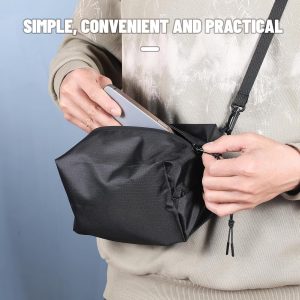 NEWTODAY Ultra Light Packing Cube, Dust and Water-Resistant Travel Organizer, Foldable Toiletry Bag, Travel Cosmetic Organizer