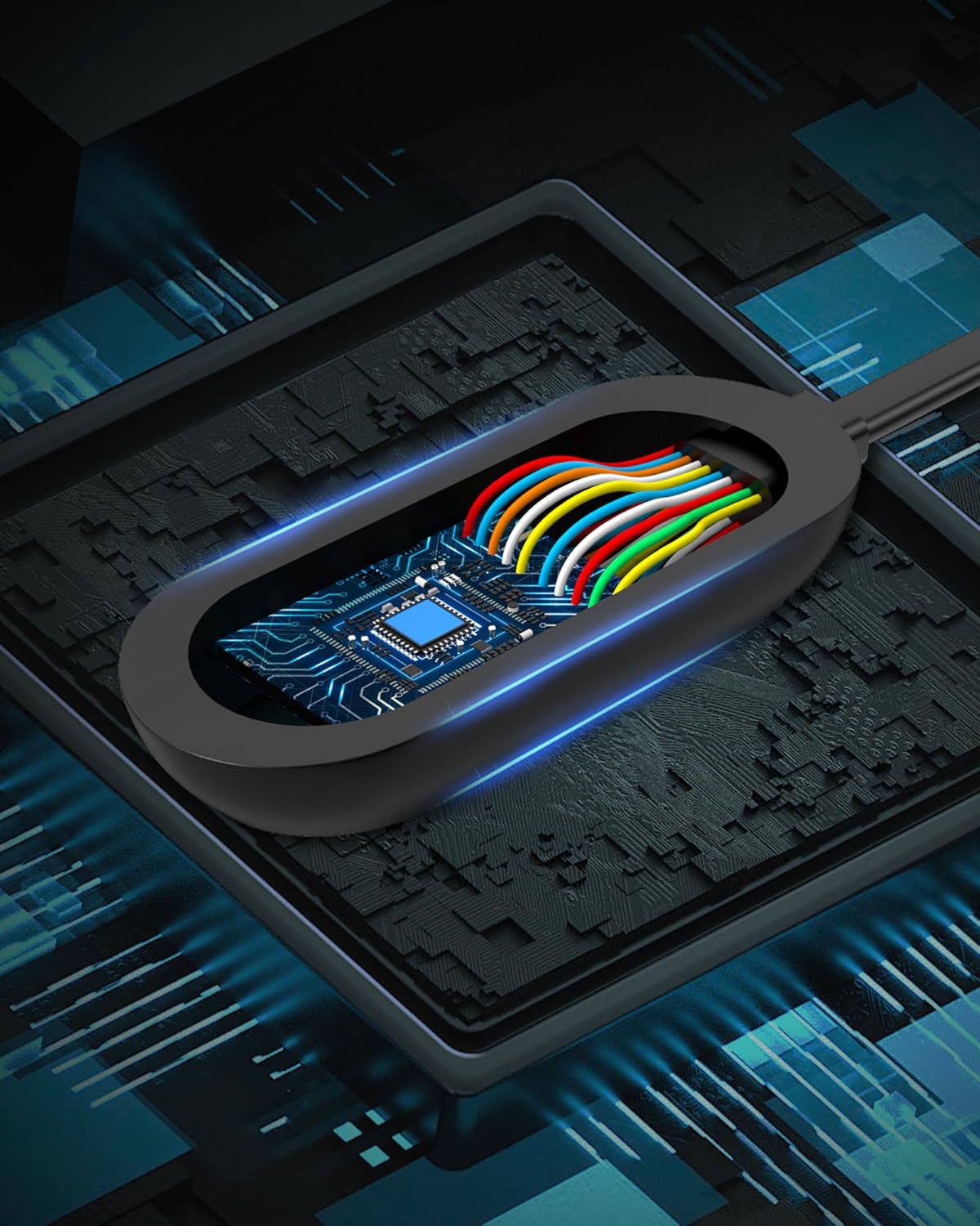 Charging Dock,USB Charger Cable 4.9FT Longer Cable(2 Packs) - Image 4