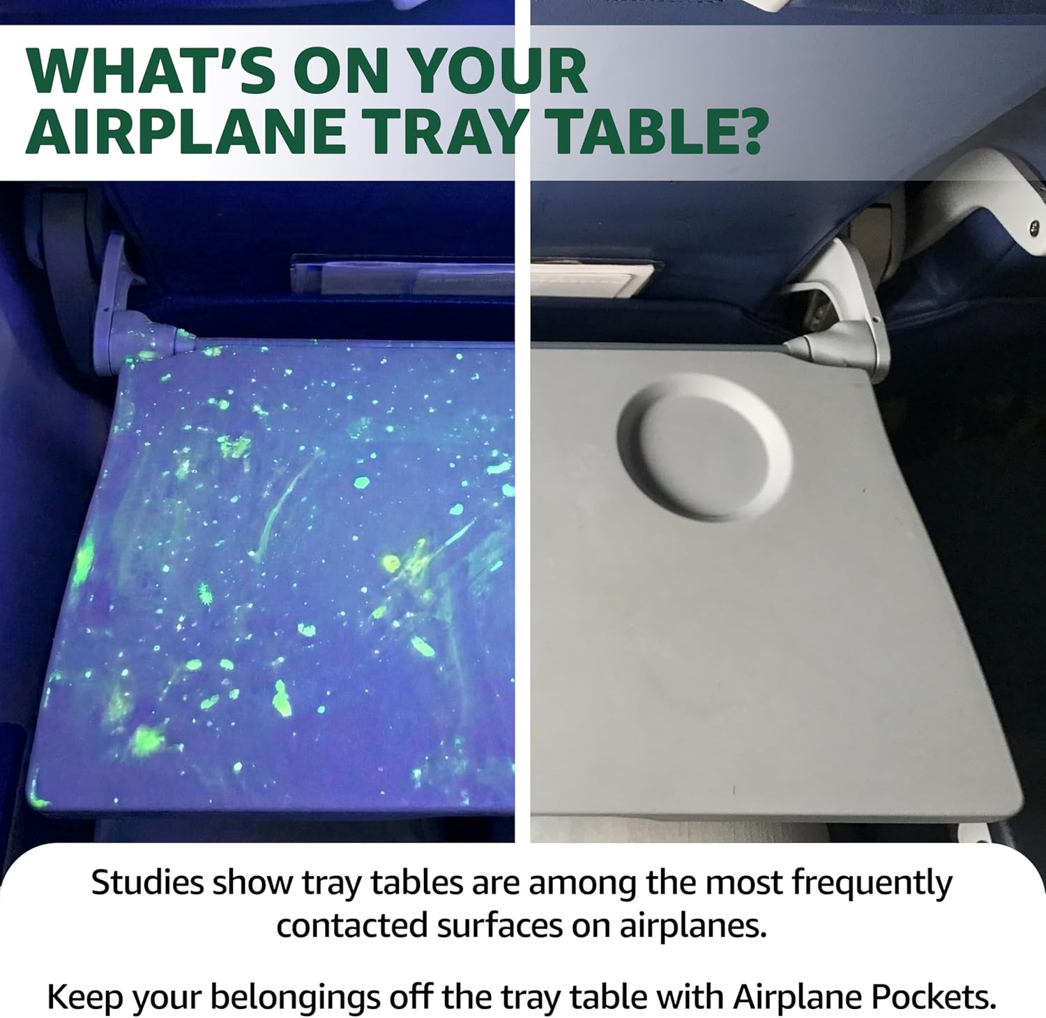 Airplane Pockets - Airplane Accessories - Plane Travel Essentials - Travel Organizer - Seat Storage Organizer - Air Travel Essentials - Seatback Organizer - International Travel Accessories Must-Haves - Image 3