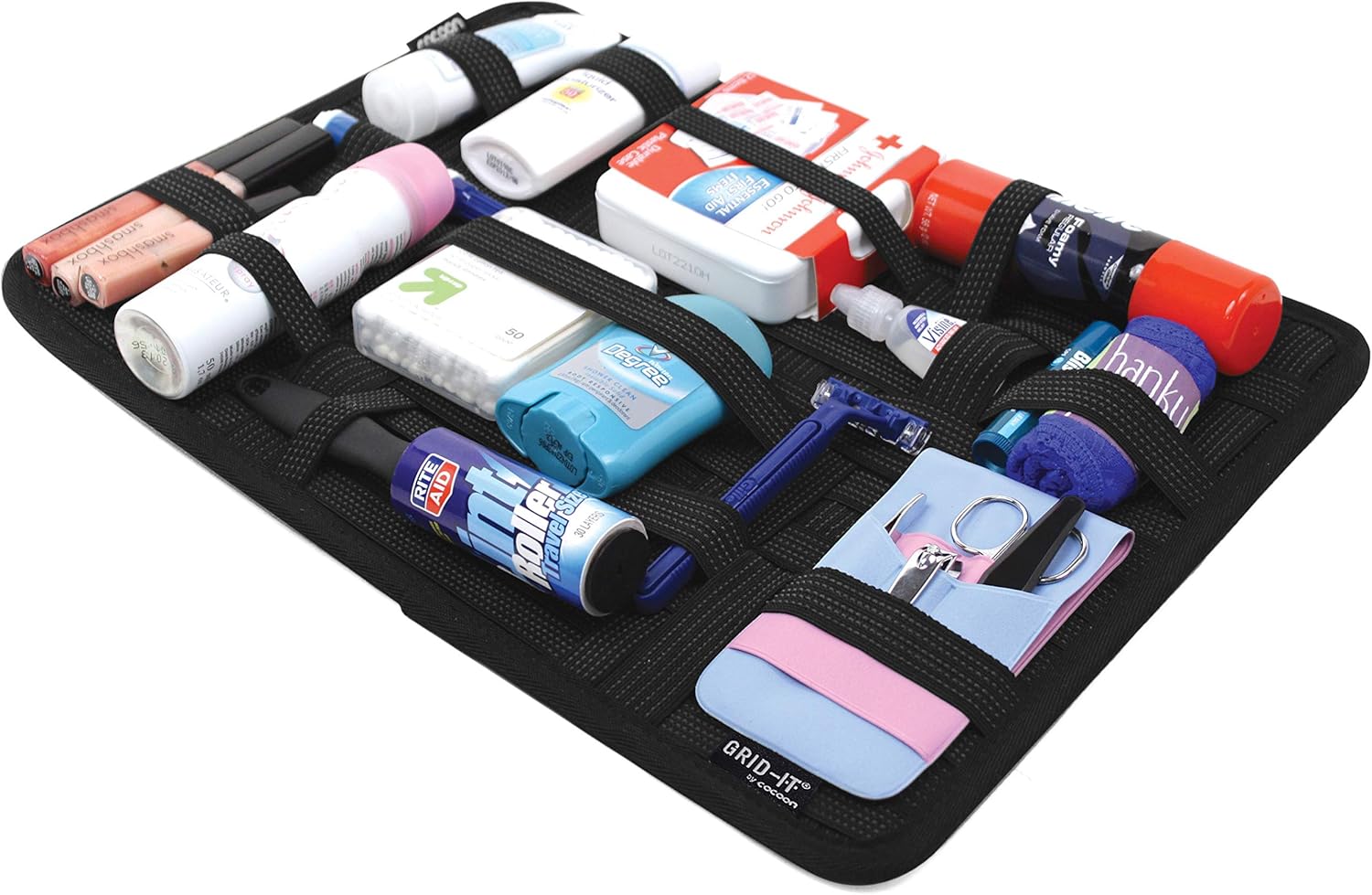 Cocoon CPG51BK GRID-IT!® Accessory Organizer - xLarge 11" x 15" Luggage Accessory (Black) - Image 9