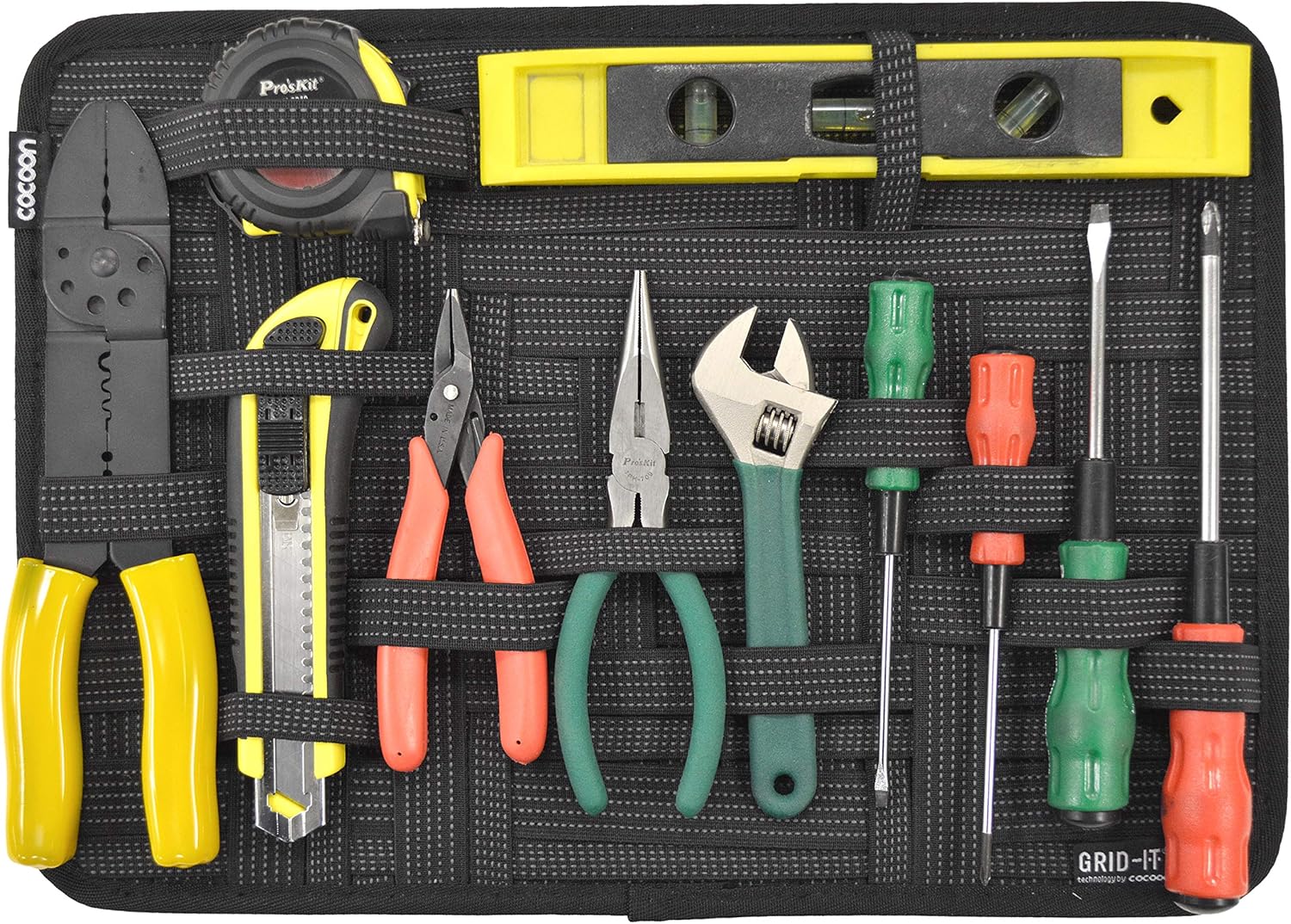 Cocoon CPG51BK GRID-IT!® Accessory Organizer - xLarge 11" x 15" Luggage Accessory (Black) - Image 7