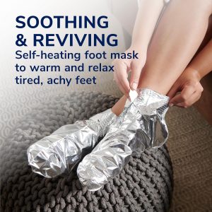 Dr. Scholl’s® Tired, Achy Feet Soothing & Reviving Foot Mask, 3 Pair, Warming Booties